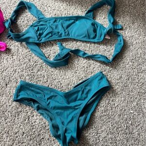 Xhilaration Teal Bikini Bottom